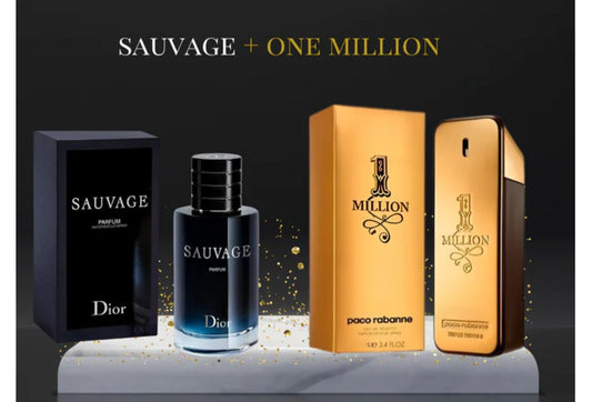 2x set one millon + sauvage